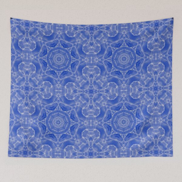 Item preview, Water Mosaic - Dark Blue designed and sold by Carina Parry Studios.