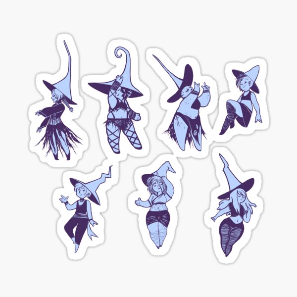 Witches Sticker