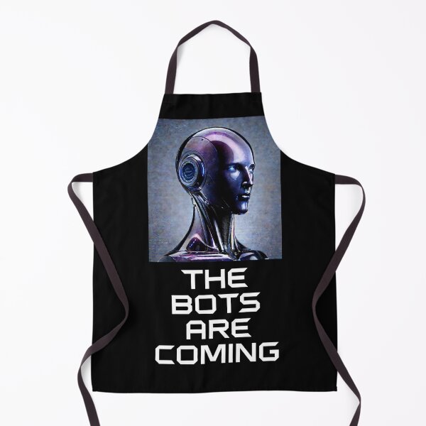Item preview, Tesla bot designed and sold by TEEJAMBOREE.