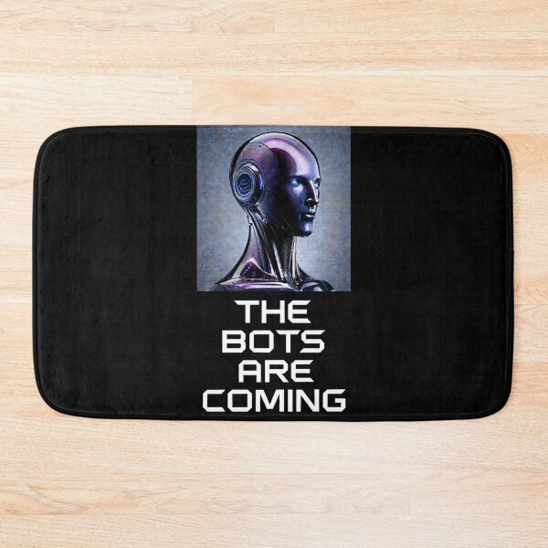 Item preview, Tesla bot designed and sold by TEEJAMBOREE.