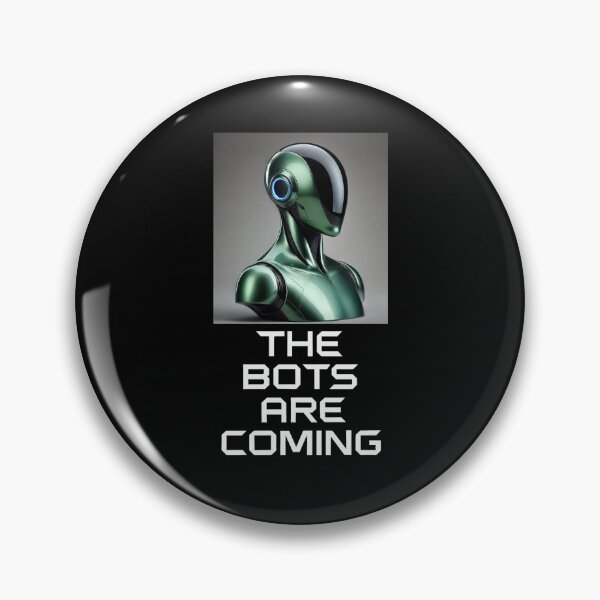 Item preview, Tesla bot designed and sold by TEEJAMBOREE.