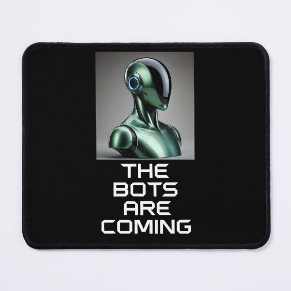 Item preview, Tesla bot designed and sold by TEEJAMBOREE.