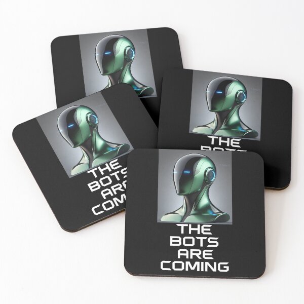 Item preview, Tesla bot designed and sold by TEEJAMBOREE.