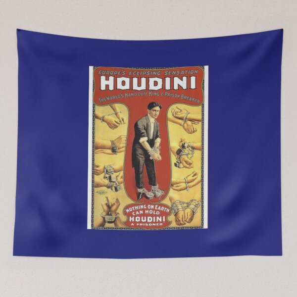 Item preview, The Great Houdini-Show promotional Poster designed and sold by Andykinoz.