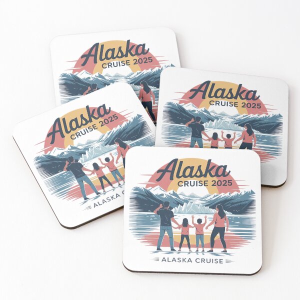 Item preview, T-shirts de croisière en Alaska à l'avant , chemise de croisière en Alaska, t-shirts de croisière en Alaska 2025, croisière en Alaska, t-shirt de croisière familial assorti designed and sold by dortmond.