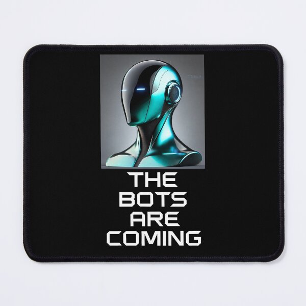 Item preview, Tesla bot designed and sold by TEEJAMBOREE.