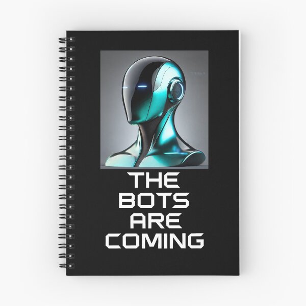 Item preview, Tesla bot designed and sold by TEEJAMBOREE.