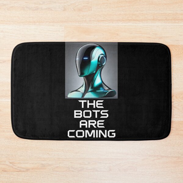 Item preview, Tesla bot designed and sold by TEEJAMBOREE.