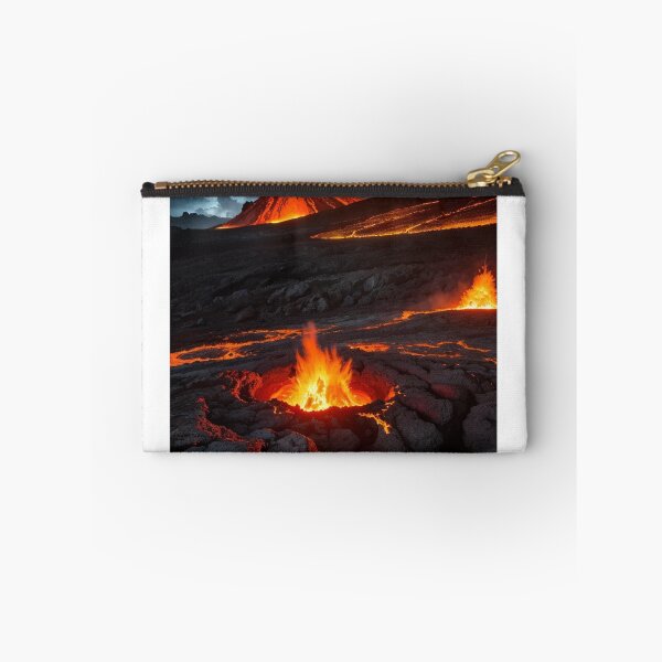 Item preview, Volcanic Terrain Landscape designed and sold by vekotpu.