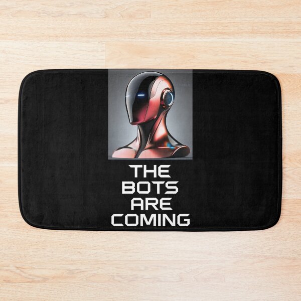 Item preview, Tesla bot designed and sold by TEEJAMBOREE.