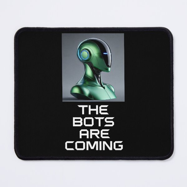 Item preview, Tesla bot designed and sold by TEEJAMBOREE.