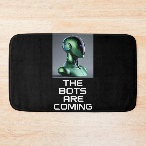 Item preview, Tesla bot designed and sold by TEEJAMBOREE.