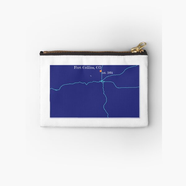 Item preview, Fort Collins, CO [Blue] designed and sold by PhilbonianDezin.