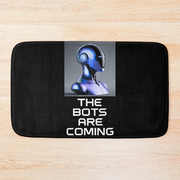 Item preview, Tesla bot designed and sold by TEEJAMBOREE.