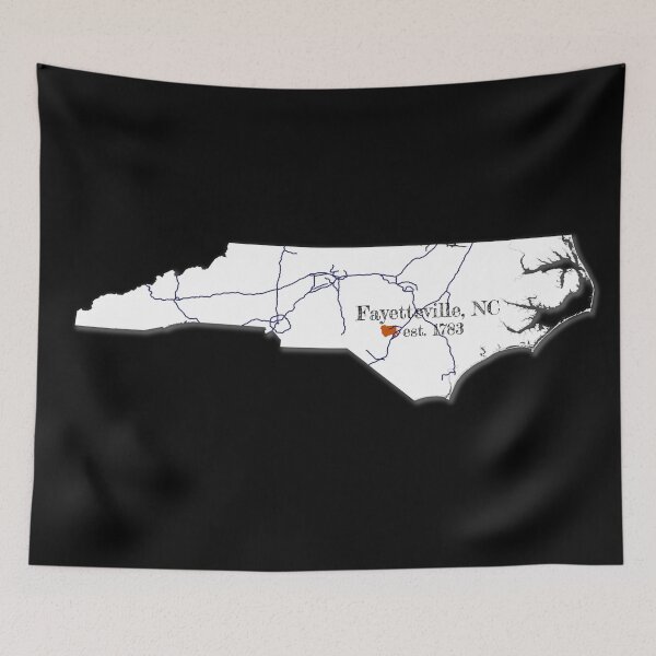 Item preview, Fayetteville, NC [White] designed and sold by PhilbonianDezin.