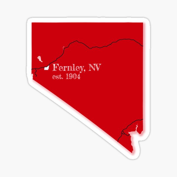 Item preview, Fernley, NV [Red] designed and sold by PhilbonianDezin.