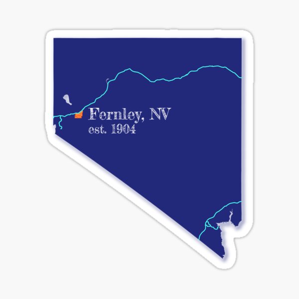 Item preview, Fernley, NV [Blue] designed and sold by PhilbonianDezin.