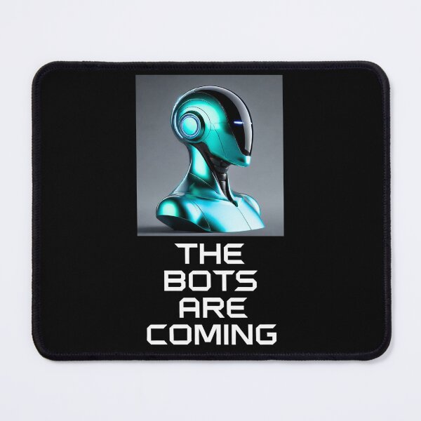 Item preview, Tesla bot designed and sold by TEEJAMBOREE.