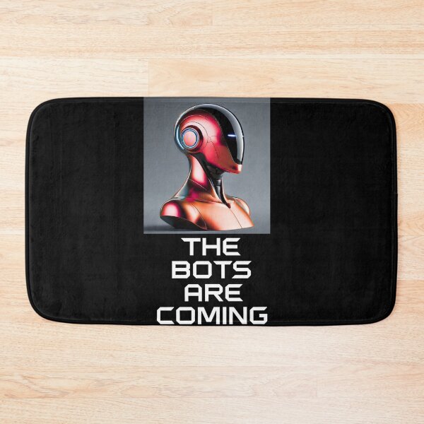 Item preview, Tesla bot designed and sold by TEEJAMBOREE.