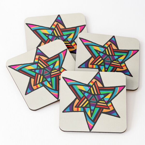 Item preview, Abstract colorful star  designed and sold by Jc82art.