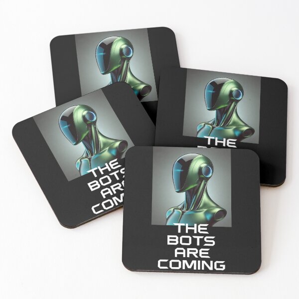 Item preview, Tesla bot designed and sold by TEEJAMBOREE.
