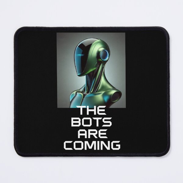 Item preview, Tesla bot designed and sold by TEEJAMBOREE.
