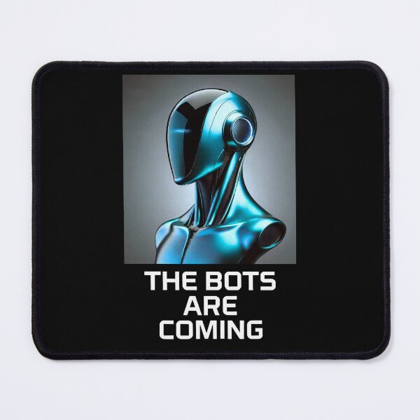 Item preview, Tesla bot designed and sold by TEEJAMBOREE.