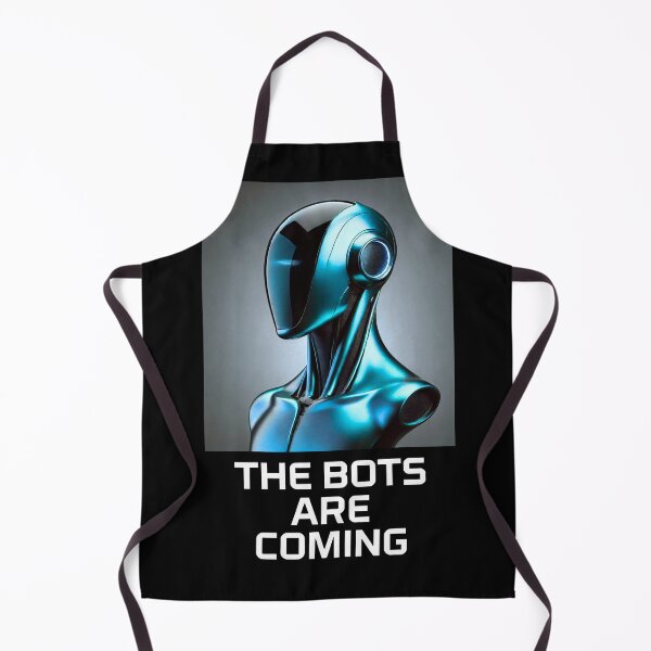 Item preview, Tesla bot designed and sold by TEEJAMBOREE.