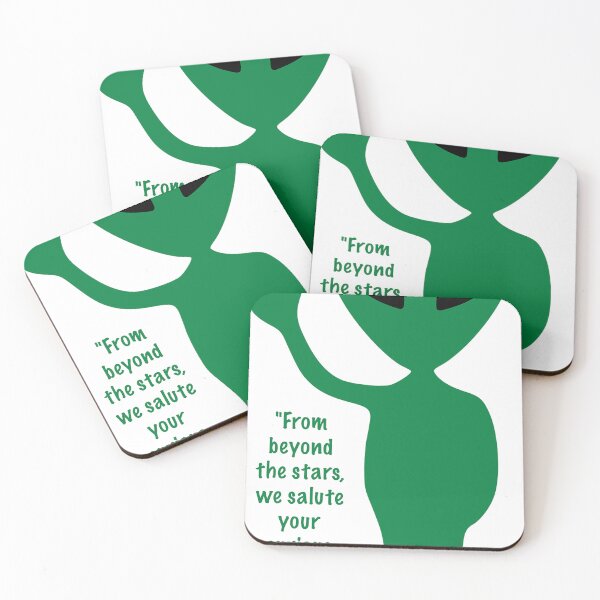 Item preview, From beyond the stars, we salute your curious ways designed and sold by likbatonboot.
