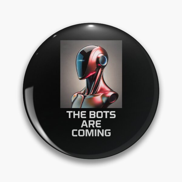 Item preview, Tesla bot designed and sold by TEEJAMBOREE.