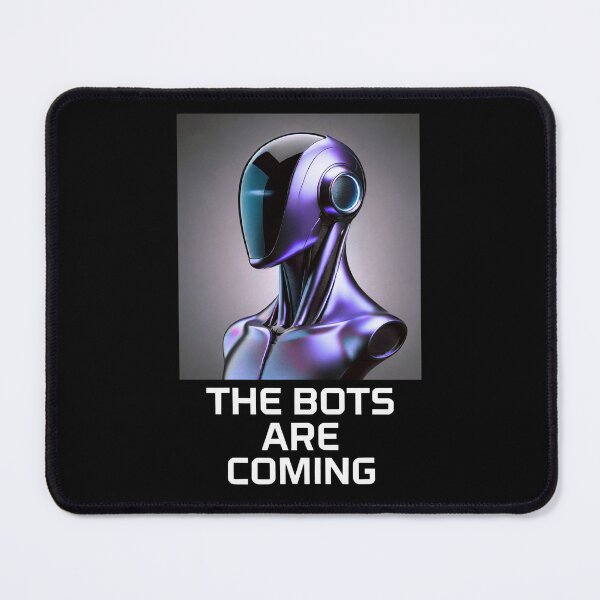 Item preview, Tesla bot designed and sold by TEEJAMBOREE.