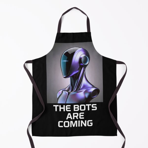 Item preview, Tesla bot designed and sold by TEEJAMBOREE.