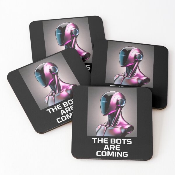 Item preview, Tesla bot designed and sold by TEEJAMBOREE.