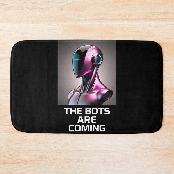 Item preview, Tesla bot designed and sold by TEEJAMBOREE.