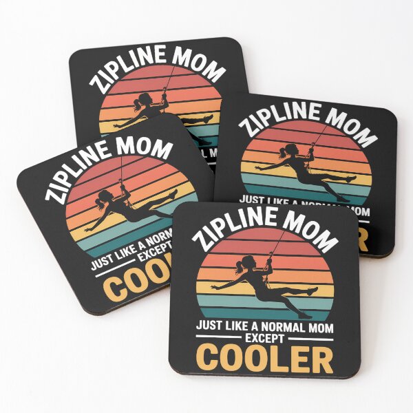 Item preview, Zipline Ziplining Cool Sport Mothers Day designed and sold by CookWorldLaughs.