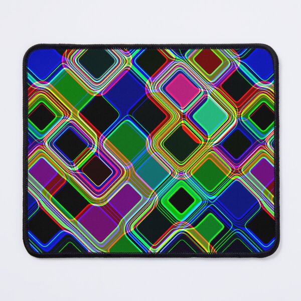 Item preview, Psychedelic electric neon pattern designed and sold by FatBirdie.