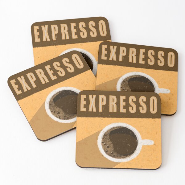 Item preview, Vintage Espresso Coffee Illustration – Retro Café Art Print designed and sold by Pragatee.