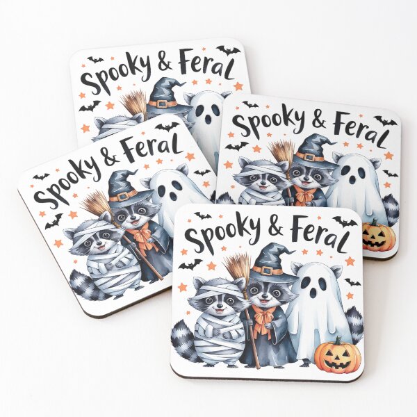 Item preview, Retro Spooky And Feral, Feral Witch, Funny Halloween designed and sold by vintagearttee.