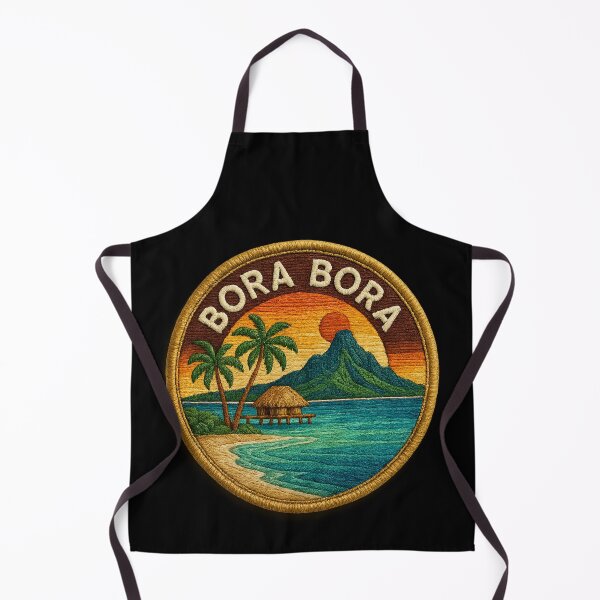 Item preview, Bora Bora – Sunset Hut & Palm designed and sold by Girih.