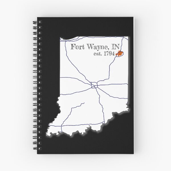 Artikelvorschau, Fort Wayne, IN [Weiß] entworfen und verkauft von PhilbonianDezin.