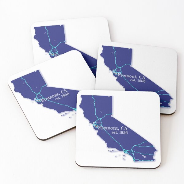 Item preview, Fremont, CA [Blue] designed and sold by PhilbonianDezin.