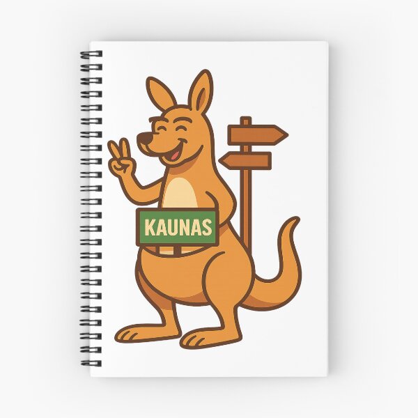 Item preview, Kaunas Kangaroo: Europe Landmark Travel Vibes designed and sold by Globalcitytees.