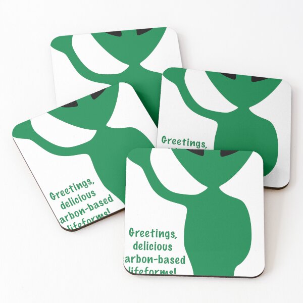 Item preview, Greetings, delicious carbon-based lifeforms! designed and sold by likbatonboot.