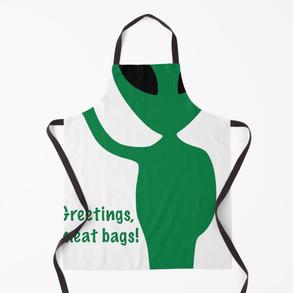 Item preview, Greetings, meat bags! designed and sold by likbatonboot.