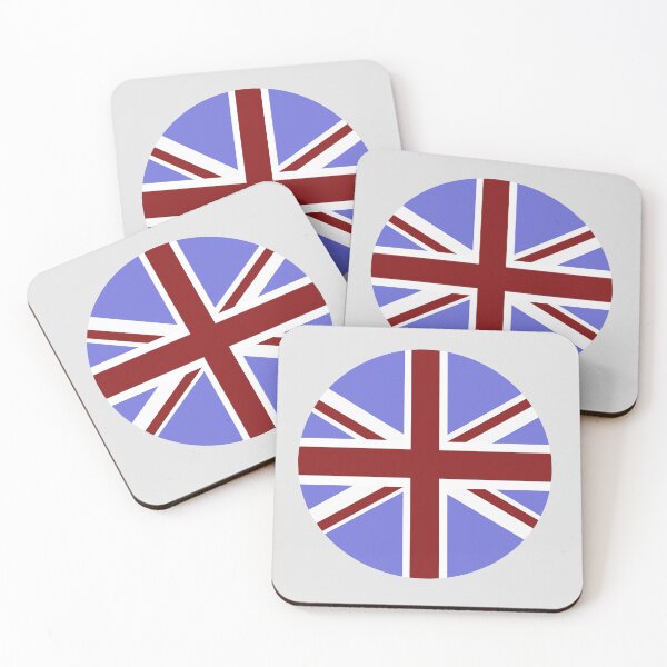 Item preview, Modern Union Jack – Abstract British Flag Circle Design designed and sold by hangmeart.
