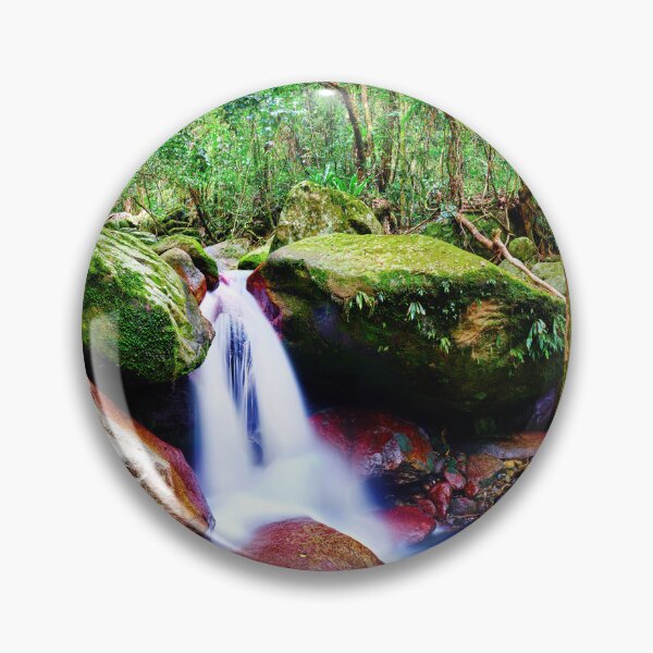 Item preview, Cooktown Rainforest Creek Waterfall Far North Queensland designed and sold by Adam Gormley.