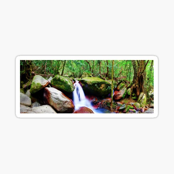 Item preview, Cooktown Rainforest Creek Waterfall Far North Queensland designed and sold by Adam Gormley.