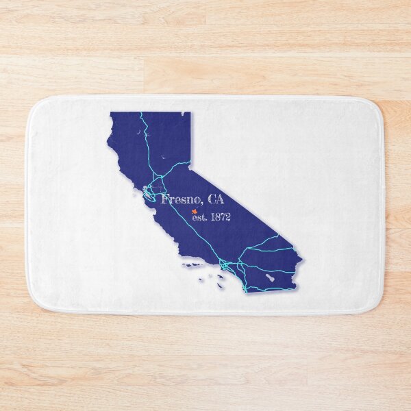Item preview, Fresno, CA [Blue] designed and sold by PhilbonianDezin.