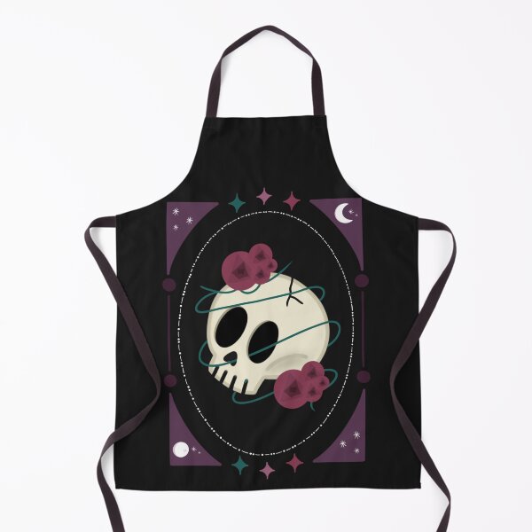 Item preview, Minimalist Skull with Roses designed and sold by SunitaQadradita.