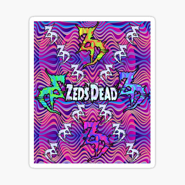 Artikel-Vorschau von Zeds Dead Festival Fanart Psychedelisches Muster, designt und verkauft von FestDrip.